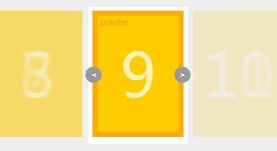 jQuery Spread of cards responsive carousel layout